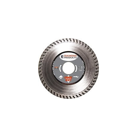 DIAMOND PRODUCTS 21124 Circular Turbo Blade, 7/8 In Arbor, Diamond Cutting Edge